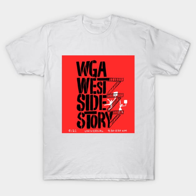 wga west side story T-Shirt by JAK